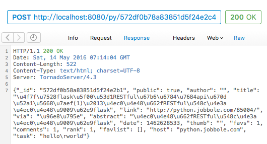 JSON 的正确用法：Pyhong、MongoDB、JavaScript与Ajax