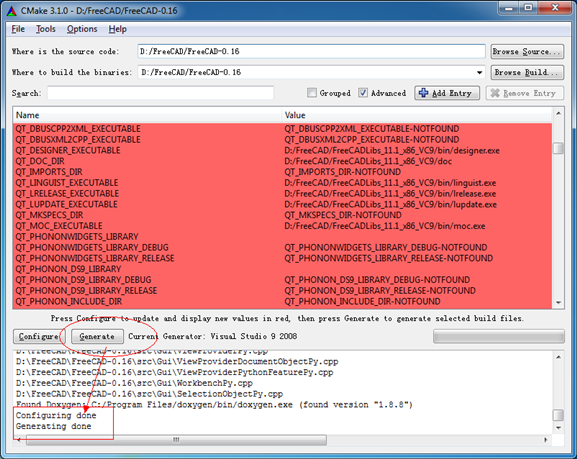 Compile FreeCAD on Windows