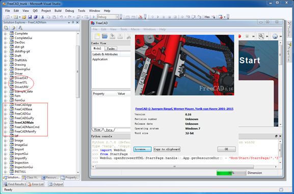 Compile FreeCAD on Windows