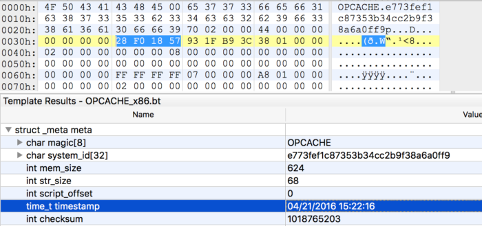 在PHP OPcache隐藏的后门程序