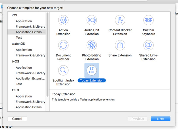 揭秘 iOS App Extension 开发 —— Today 篇