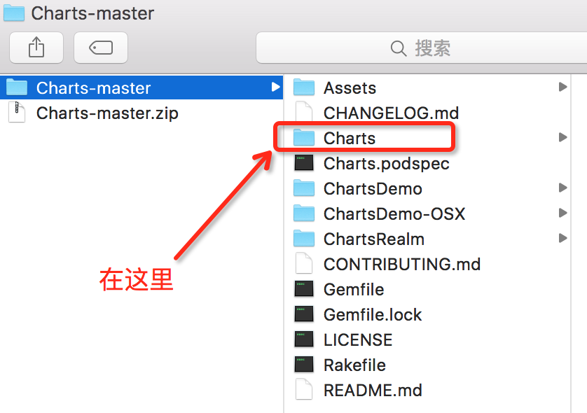 iOS在OC项目中集成Charts绘制图表框架