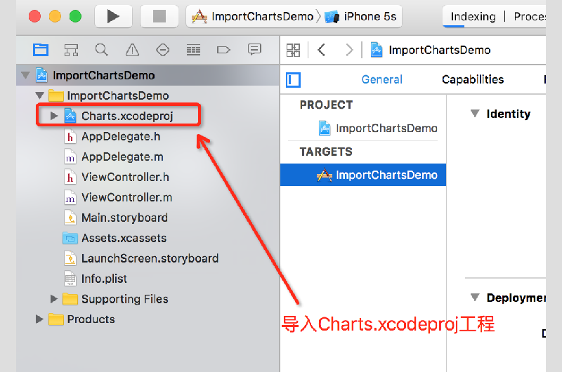 iOS在OC项目中集成Charts绘制图表框架