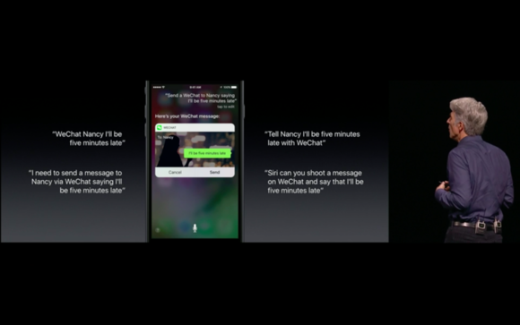 苹果虽然向第三方应用开放了Siri 但是只支持这6类应用