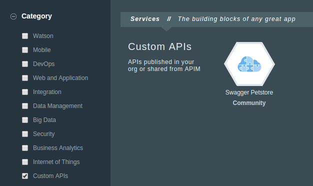 Bluemix API Management 服务入门