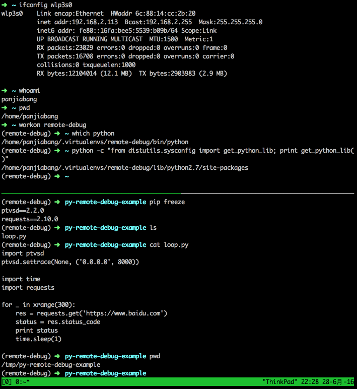 使用 VS Code 远程调试 Python 程序