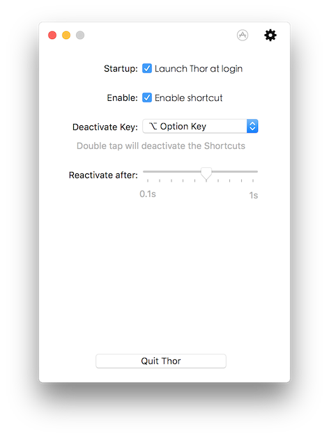 Thor：Mac 上快速打开或切换应用工具