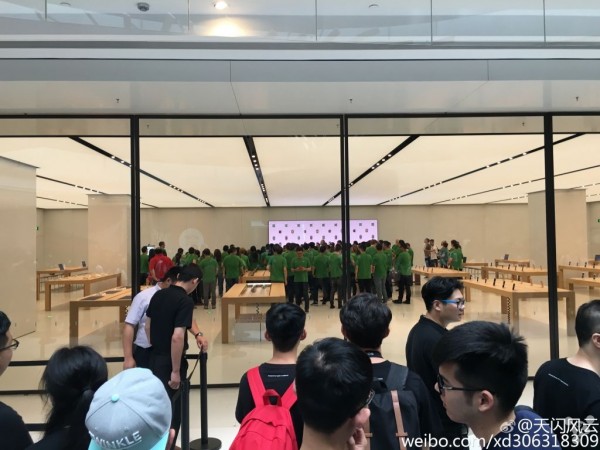 上海五角场Apple Store开业 40家店目标达成