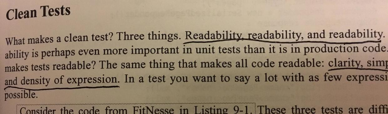 单元测试方法论（clean code阅读笔记之八）
