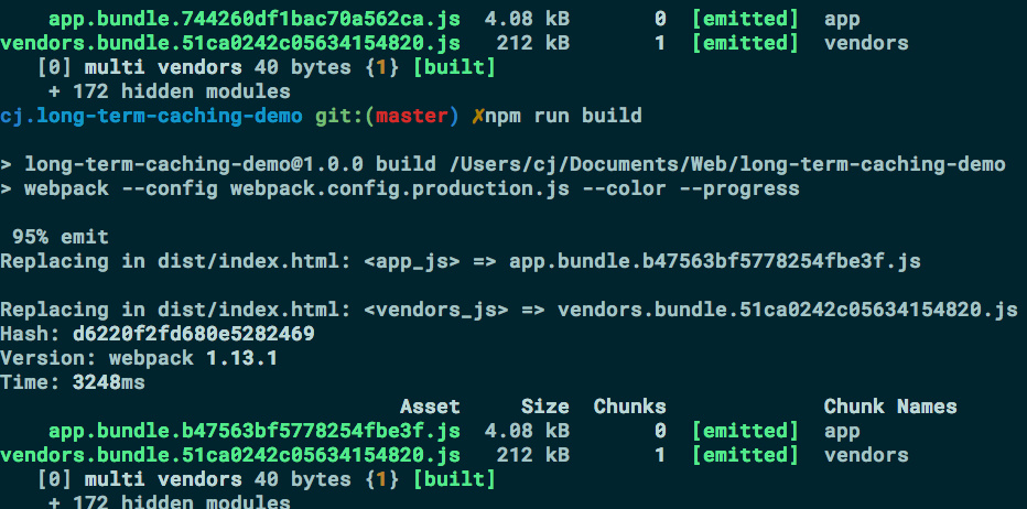 Webpack Long Term Caching 101