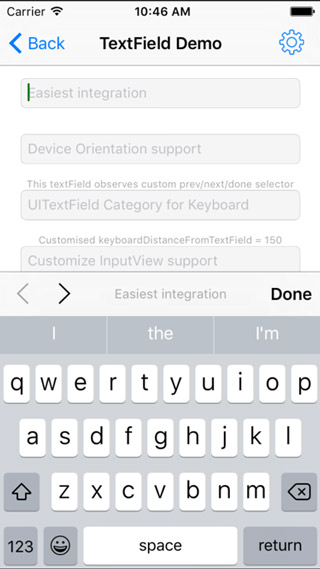 『零行代码』解决键盘遮挡问题（iOS）