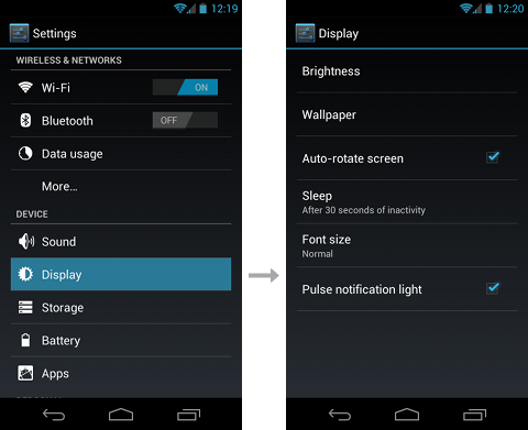 Android官方文档之User Interface（Settings）