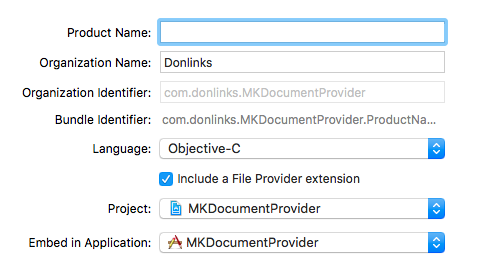 iOS扩展—Document Provider