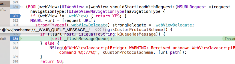 WebViewJavascriptBridge源码探究--看OC和JS交互过程