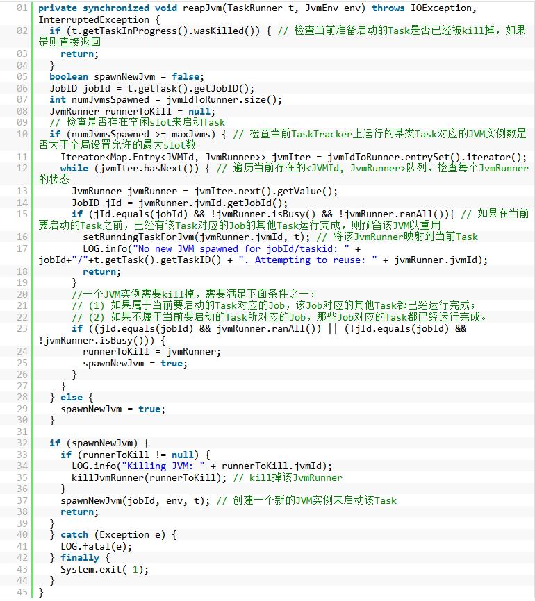 TaskTracker端启动Task流程分析