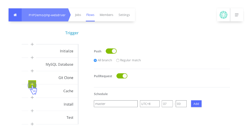 基于 flow.ci 实现 PHP 项目自动化持续集成