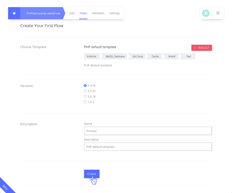 基于 flow.ci 实现 PHP 项目自动化持续集成