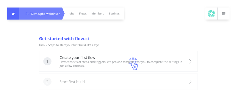 基于 flow.ci 实现 PHP 项目自动化持续集成