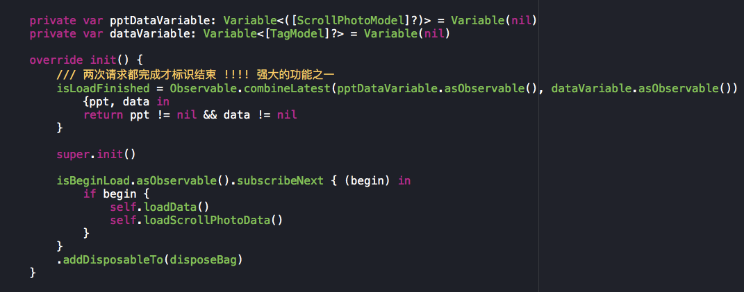 模仿斗鱼的部分界面介绍一（部分使用RxSwift, MVVM）