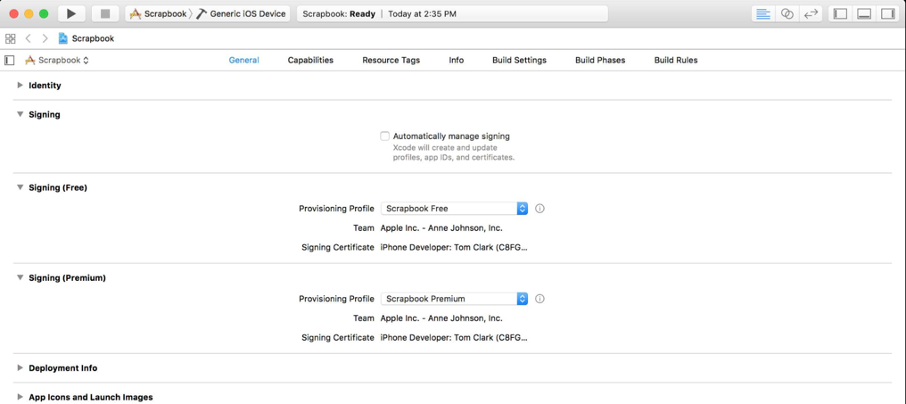 WWDC 2016 - Session 401 - What's New in Xcode App Signing 笔记