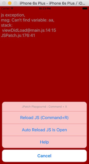 JSPatchPlaygroundTool