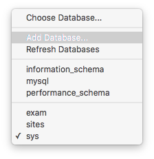 Mac 上的 MySQL 管理工具 -- Sequel Pro