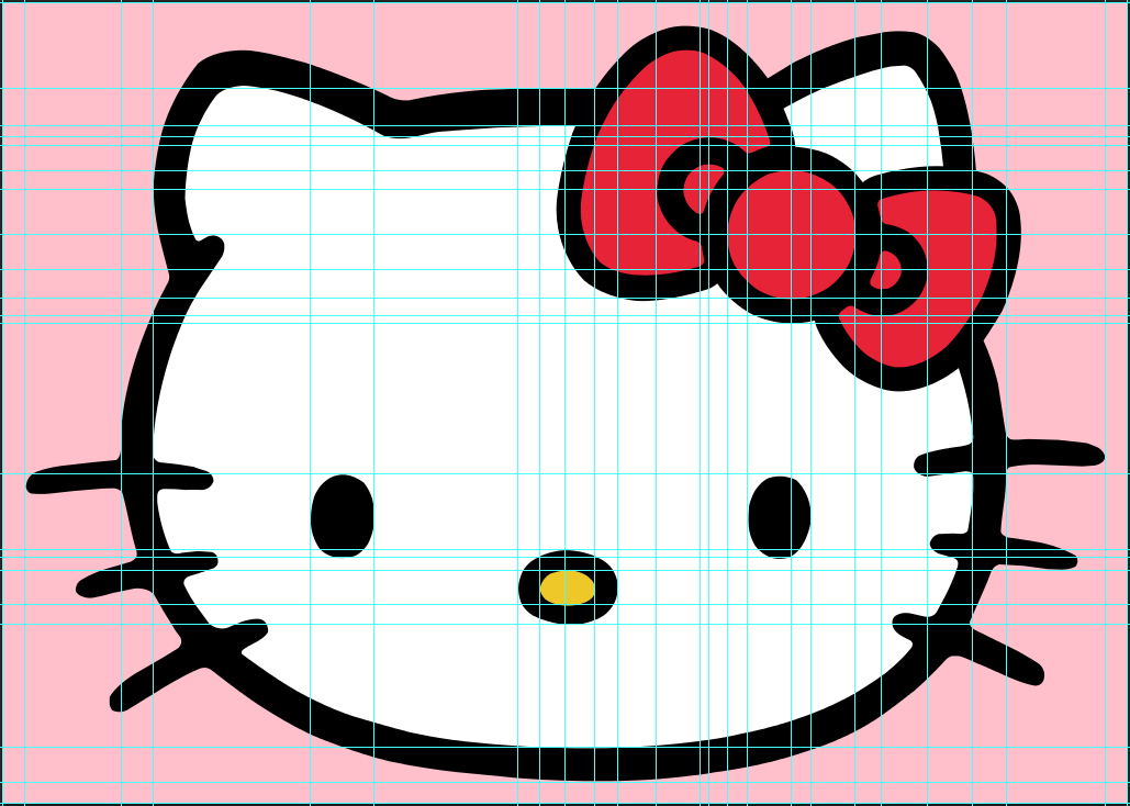 使用 CSS3 绘制 Hello Kitty