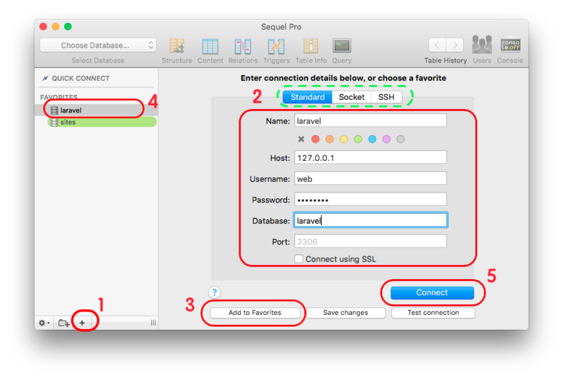 Mac 上的 MySQL 管理工具 -- Sequel Pro