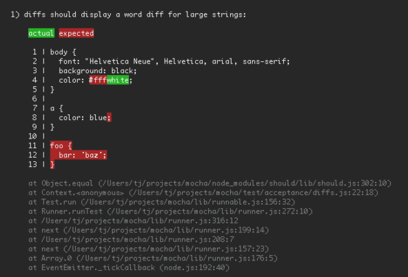 javascript单元测试框架mochajs详解