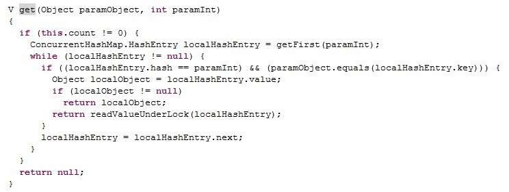 Java中ConcurrentHashMap学习