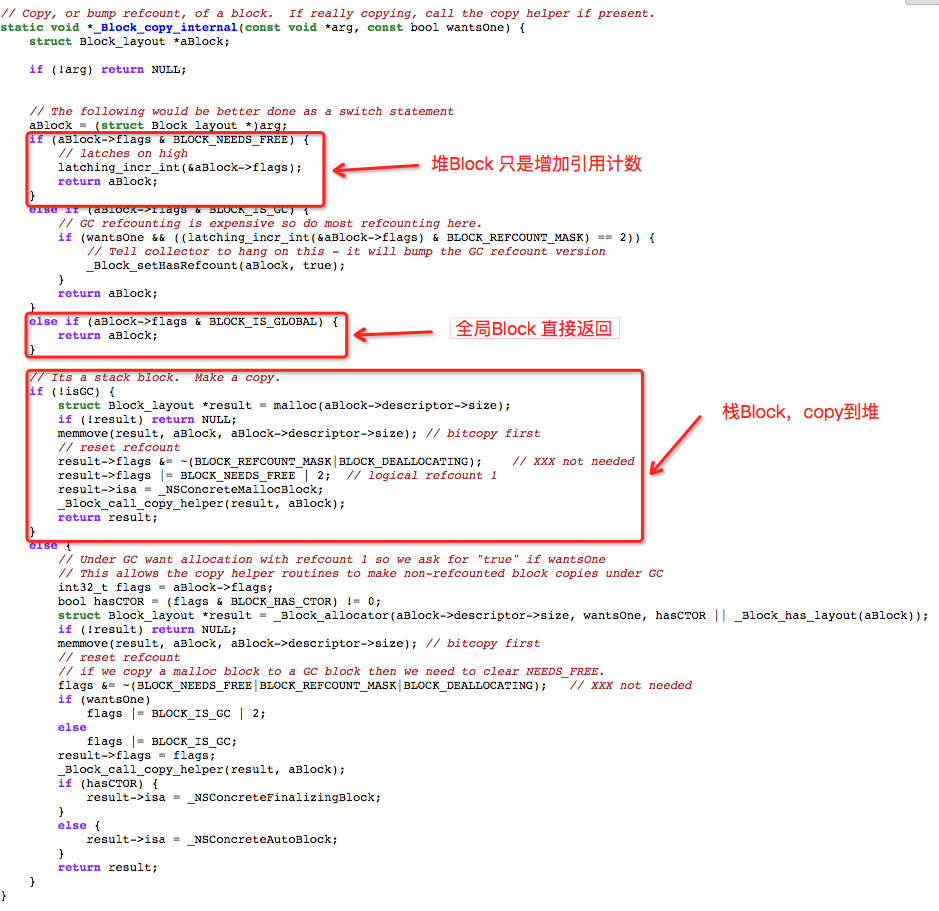 Objective-C中block实现和技巧学习