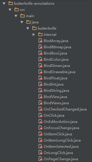 ButterKnife源码分析