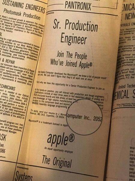 你的薪水高么？或许还没有超过苹果1984年标准