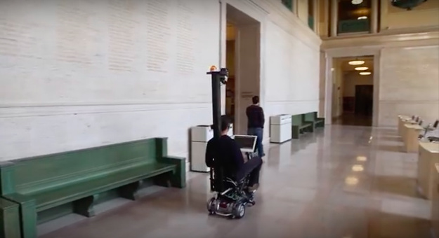 MIT 开发了一款脚踏车，身材迷你，可以在走廊间穿梭