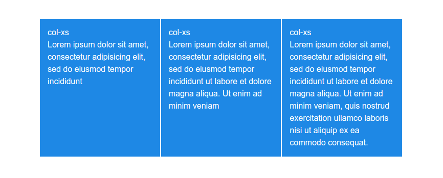 Bootstrap 4: 对比普通网格和 Flexbox 网格