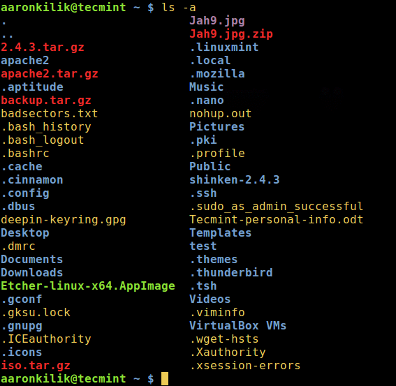 如何在Linux中按最后修改时间对ls命令的输出进行排序