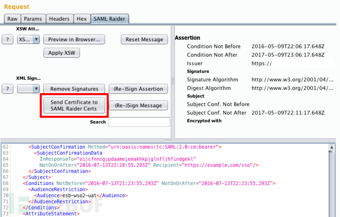 利用XML签名攻击绕过SAML2.0单点登录