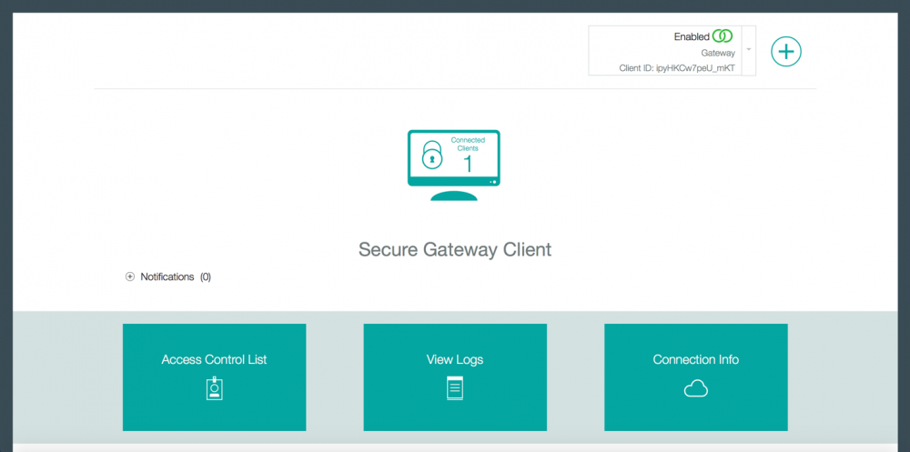 利用 Secure Gateway 建立安全数据传输通道