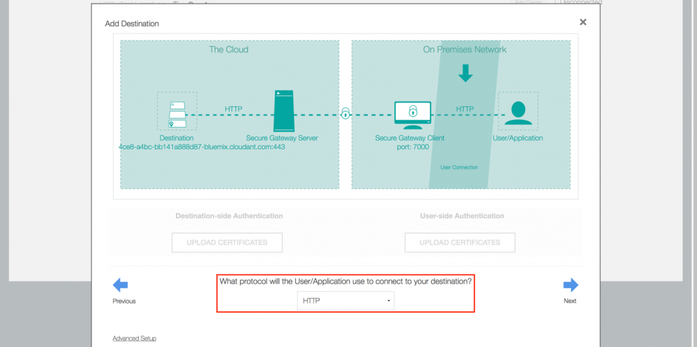 利用 Secure Gateway 建立安全数据传输通道