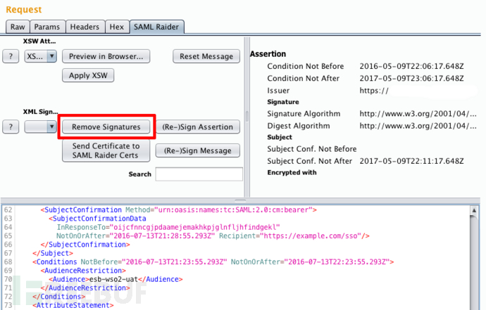 利用XML签名攻击绕过SAML2.0单点登录