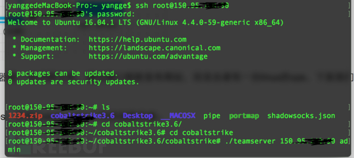 Cobalt strike在内网渗透中的使用