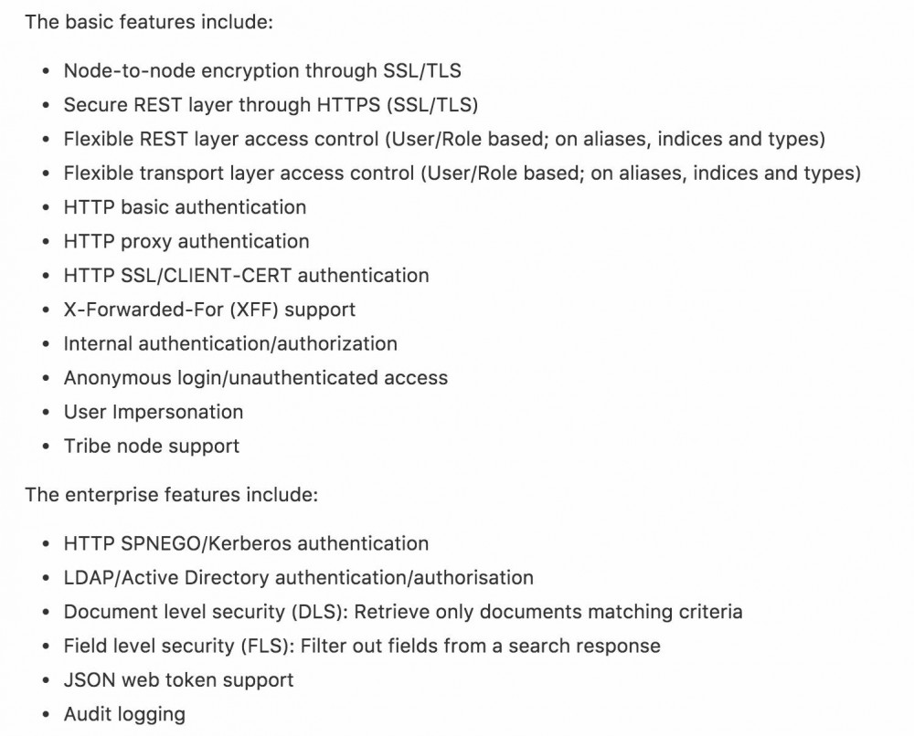 浅谈 Elasticsearch 安全策略