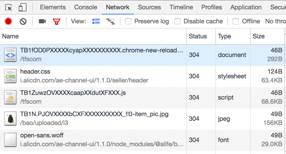 关于缓存和 Chrome 的“新版刷新”