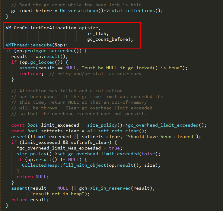 JVM源码分析之Java对象的内存分配