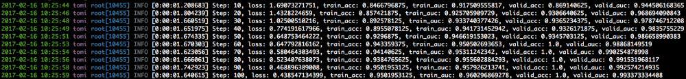 TensorFlow Template Applications