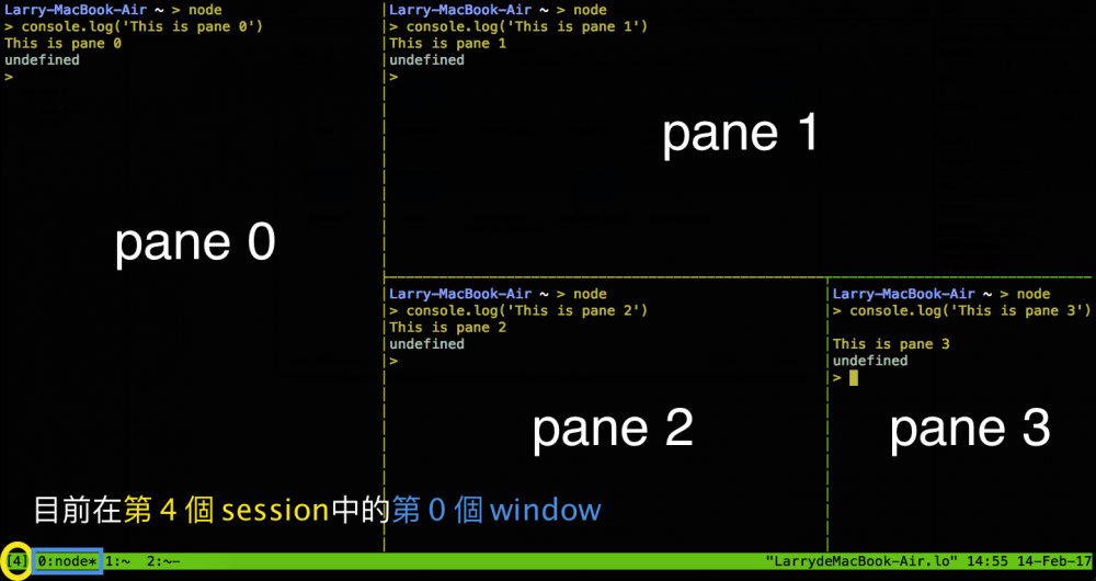 終端機 session 管理神器 - tmux