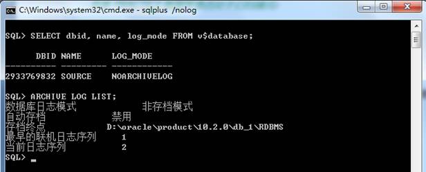 Oracle日志挖掘之LogMiner