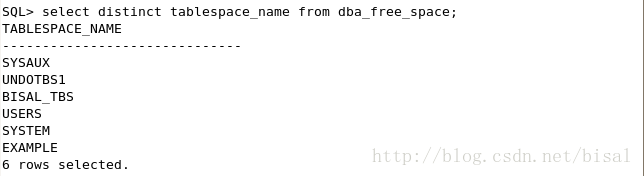 ORA-01653/01654错误和dba_free_space视图的理解