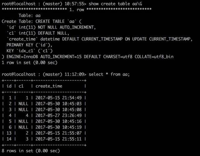 MySQL中的统计信息相关参数介绍